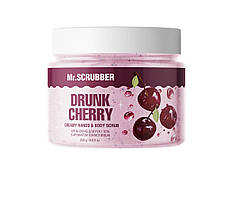 Крем-скраб для рук і тіла з ароматом п’янкої вишні Drunk Cherry Mr.SCRUBBER