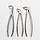 Набір щипців хірургічних для видалення зубів 8 шт, фото 6
