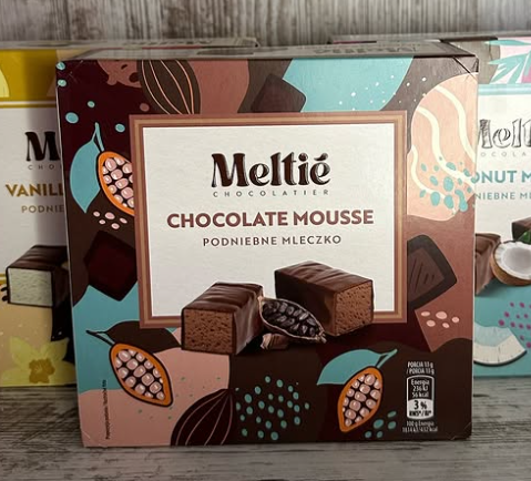 Пташине молоко шоколадне Meltie Chocolate Mousse 380гр
