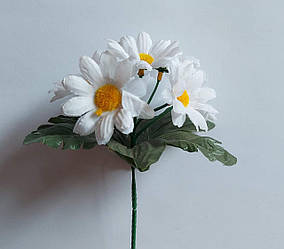 Квіти штучні «Ромашка букетик» маленького розміру (100 шт)