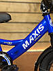 Дитячий велосипед 12" Corso MAXIS CL-12346 на зріст 90-100 см синій, фото 7