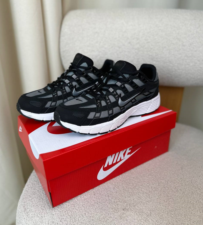 Чоловічі кросівки Nike P-6000 Grey Green Найк сірі піна В'єтнам молодіжні на шнурівці зручні, фото 1