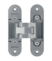 Прихована петля Cemom Estetic-80A універсальна матовий хром