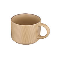 Чашка керамічна 300 мл Anzio Ardesto жовта AR3042Y