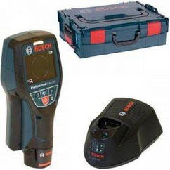Детектор Bosch D-tect 120, акумуляторний 12 В, Акб 1.5 А·год, до 120 мм, ±10 мм, L-BOXX 136