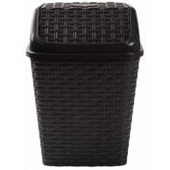 Корзина д/мусора VIOLET HOUSE 0752 Роттанг Grey с/к 10 л (0752 Роттанг Grey с/к 10 л)