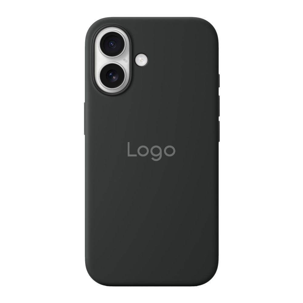 Чохол Silicone Case with MagSafe для iPhone 16 Plus Колір Black, фото 1