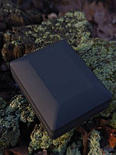 Футляр для кулона, підвіса з лед підсвіткою, Led-підсвіткою, покриття софттач, мат.