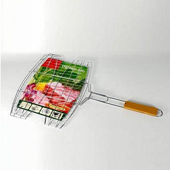 Грати-гриль для риби подвійна 59*36*27.5*3см MH-4888 G-Rich