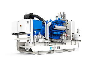 Газопоршнева електростанція ESTAR МE375O-NG (300 кВт)