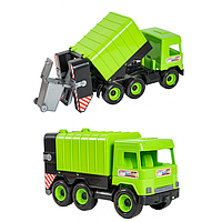 Дитячий сміттєвоз з сміттєвим баком підйомний кузов рухомі елементи вантажівка іграшкова машинка для малюка