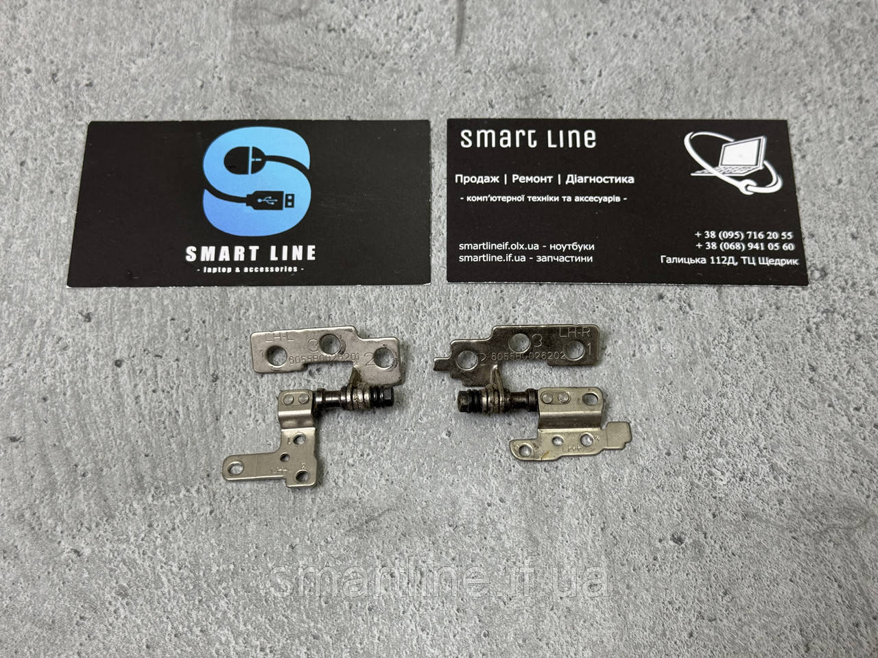 Петлі для ноутбука HP EliteBook 820 G1 | 820 G2 | 6055B0026101 | 6055B0026102, фото 1