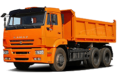 Дефлектори капоту (мухобійки) для Kamaz