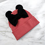 Оптом шапки 44, 46, 48, 50, 52 розмір трикотажна дитяча шапка головні убори дитячі гурт (ОШ36455), фото 2