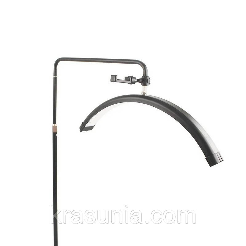 Безтіньова Led лампа для бьюті майстра універсальна HD-M8X 50W Black прямокутна, фото 1