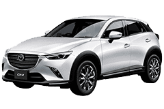 Дефлектори капоту (мухобійки) для Mazda CX-3 2016+