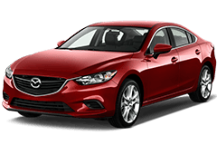 Дефлектори капоту (мухобійки) для Mazda 6 2012+