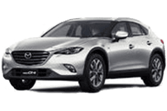 Дефлектори капоту (мухобійки) для Mazda CX-4 2016+