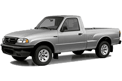 Дефлектори капоту (мухобійки) для Mazda B-Series 1998-2006