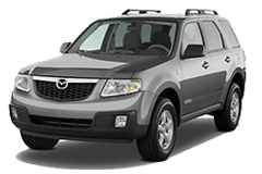 Дефлектори капоту (мухобійки) для Mazda Tribute 2008-2012