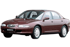 Дефлектори капоту (мухобійки) для Mazda Xedos 1993-2000
