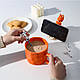 Подарунковий кавовий набір Dedbb чашка ложка підставка для телефона подарункове паковання Orange, фото 3