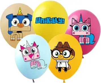 Art Show 12" Лего Юнітті (1ст.). Воздушные шары ассорти Мін.замовлення 5 шт