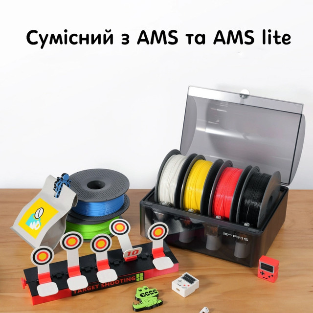 Пластик Bambu Lab TPU for AMS Black (53101)