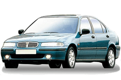 Дефлектори капоту (мухобійки) для Rover 400 1995-1999