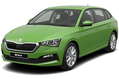 Дефлектори капоту (мухобійки) для Skoda Scala 2019+