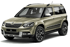 Дефлектори капоту (мухобійки) для Skoda Yeti 2013+