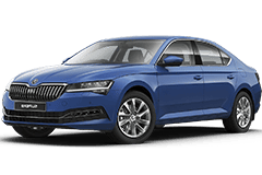 Дефлектори капоту (мухобійки) для Skoda Superb 4 2019+