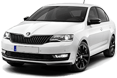 Дефлектори капоту (мухобійки) для Skoda Rapid 2012-2020