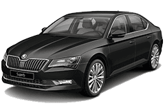 Дефлектори капоту (мухобійки) для Skoda Superb 3 2015+