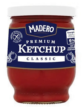 Кетчуп Класичний Томатний Мадеро Madero Ketchup Classic 300 г Польща, фото 1