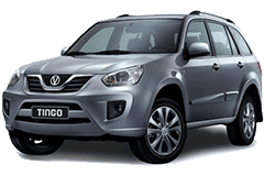 Дефлектори капоту (мухобійки) для Vortex Tingo 2010+