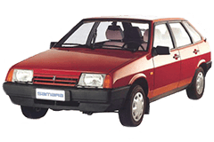 Накладки на карти, торпеду, панелі та КПП для ВАЗ 2109