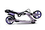 Самокат Scale Sports SS-04 Purple двоколісний на дискових гальмах, фото 5