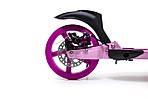 Самокат Scale Sports SS-04 Pink двоколісний на дискових, фото 5