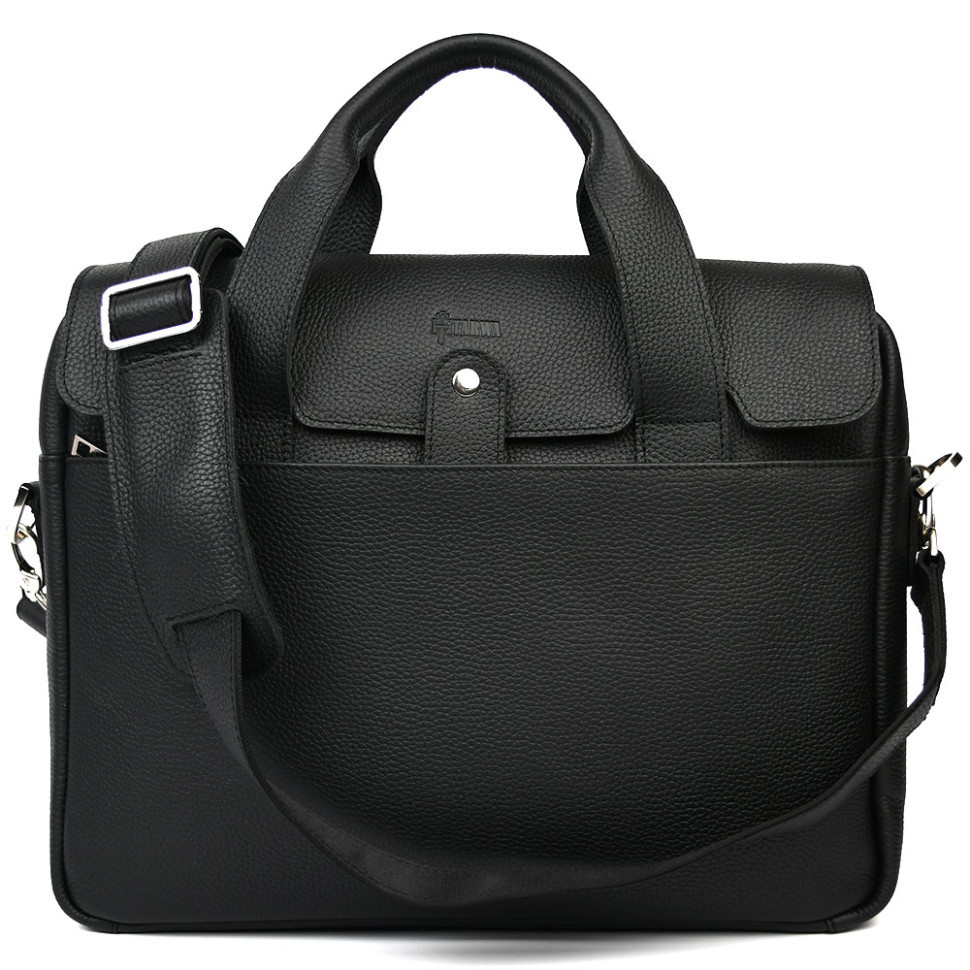 Шкіряна сумка-портфель для ноутбука флотар FA-1812-4lx TARWA