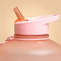 Пляшка для води BeastPink Hyper Hydrator 2200 мл рожева, фото 3