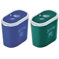 Точилка для 2-х олівців Buromax 4776 з контейнером