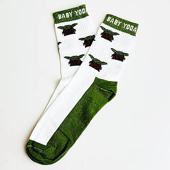Шкарпетки довгі STS - Baby Yoda
