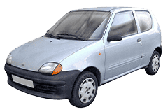 Бризковики для Fiat Seicento 1998+