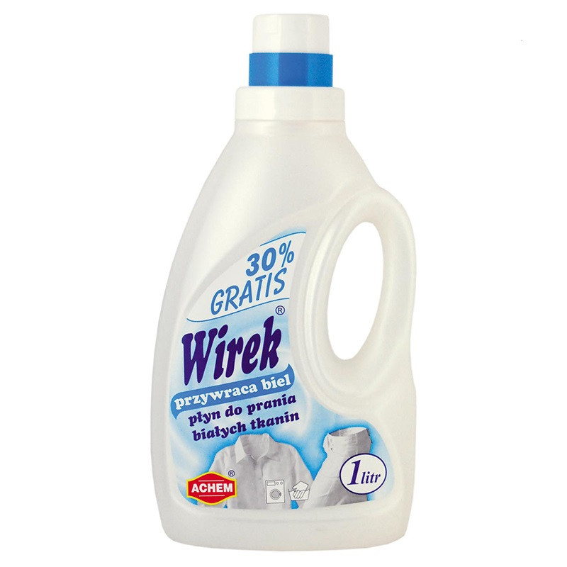Засіб для прання білих тканин Wirek White 1 л