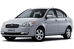Бризковики для Hyundai Accent 3 (Verna) 2006-2010