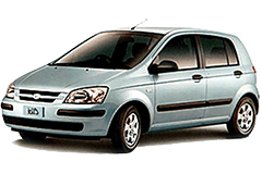 Бризковики для Hyundai Click 2005-2010