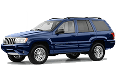 Бризковики для Jeep Grand Cherokee (Wj) 1999-2004