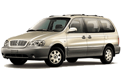 Бризковики для Kia Carnival 1999-2006