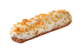 Еклер білий шоколад,65г/шт(в коробці 6 шт) заморожений